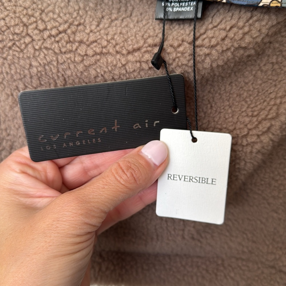 NWT current air reversible sweater/jacket - Picture 2 of 11